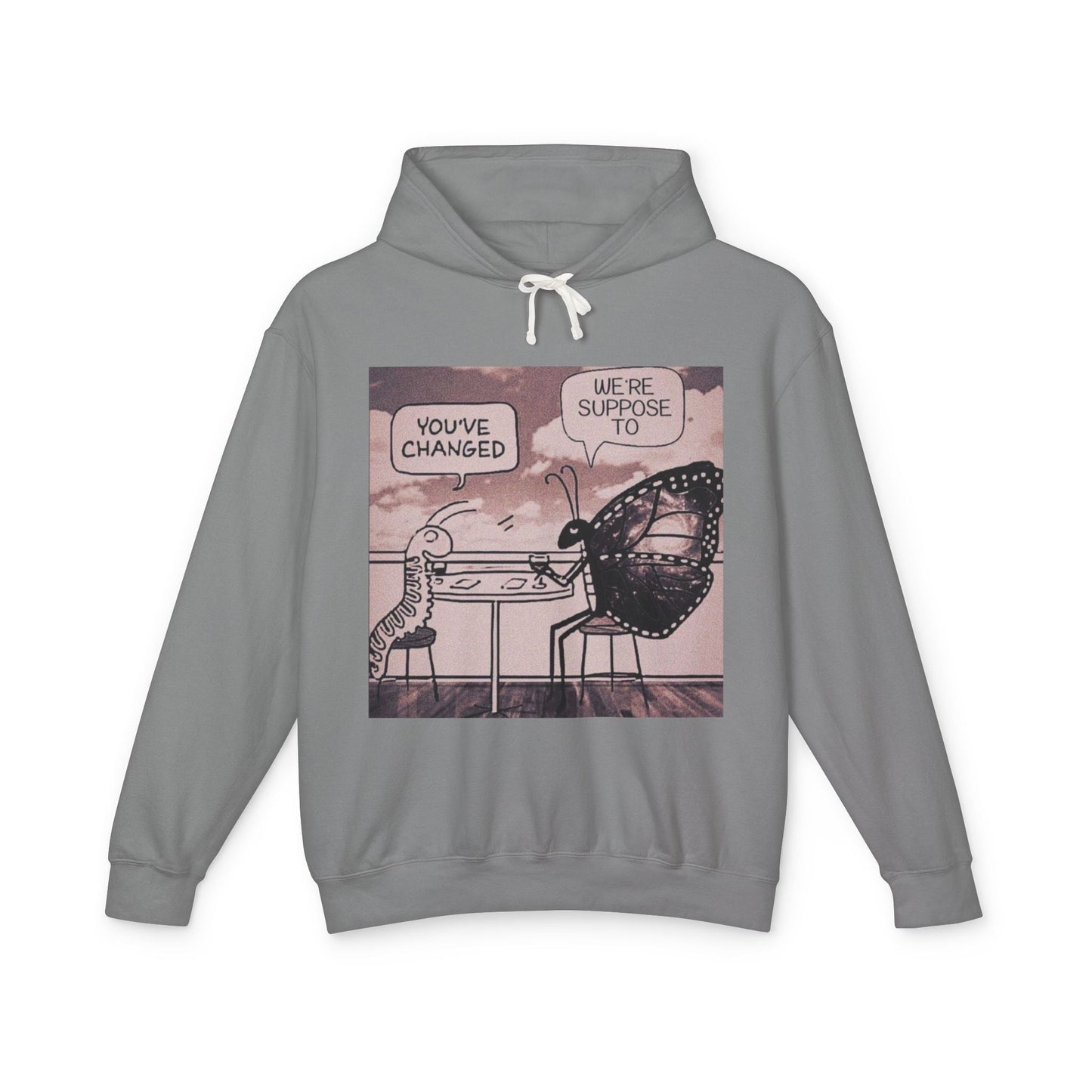 Unisex Lightweight Hooded Sweatshirt
