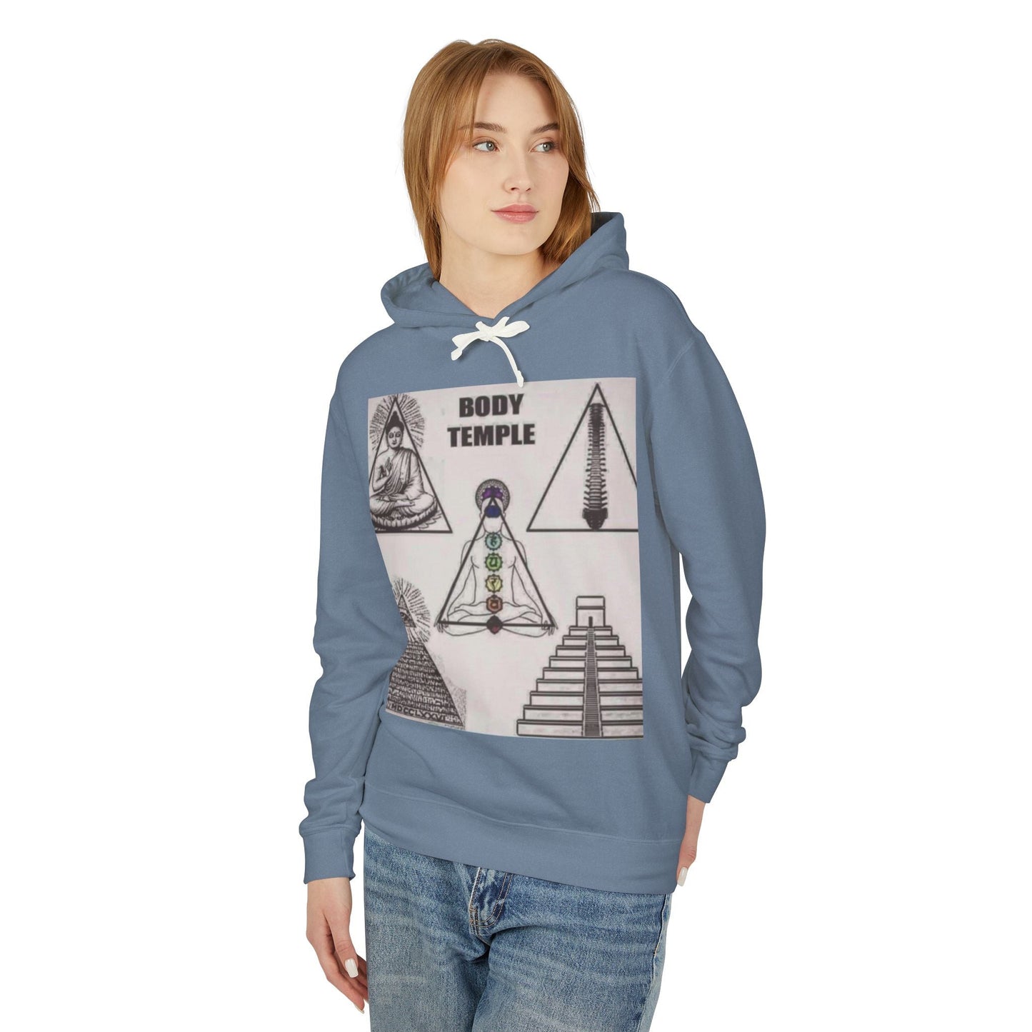 Unisex Lightweight Hooded Sweatshirt