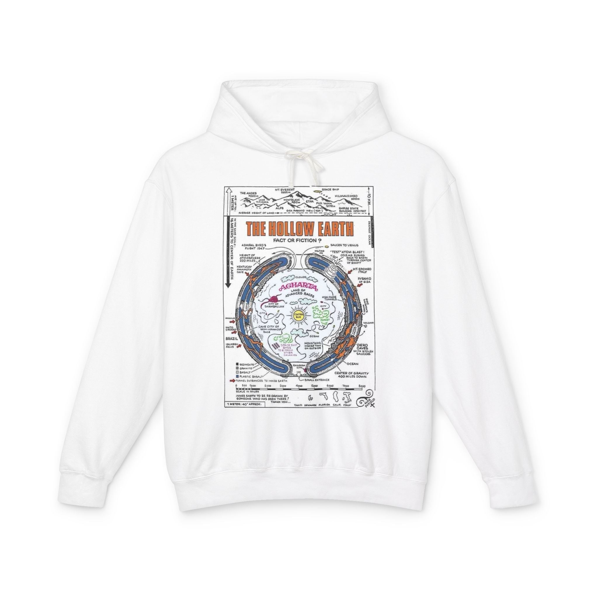 Unisex Lightweight Hooded Sweatshirt