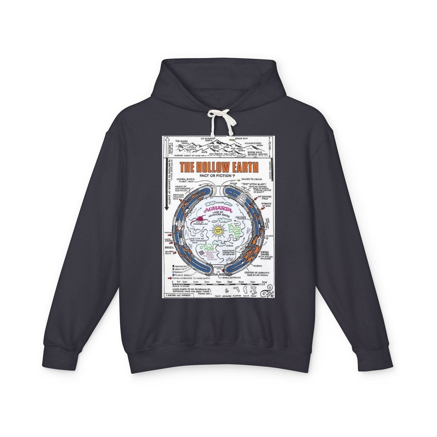 Unisex Lightweight Hooded Sweatshirt