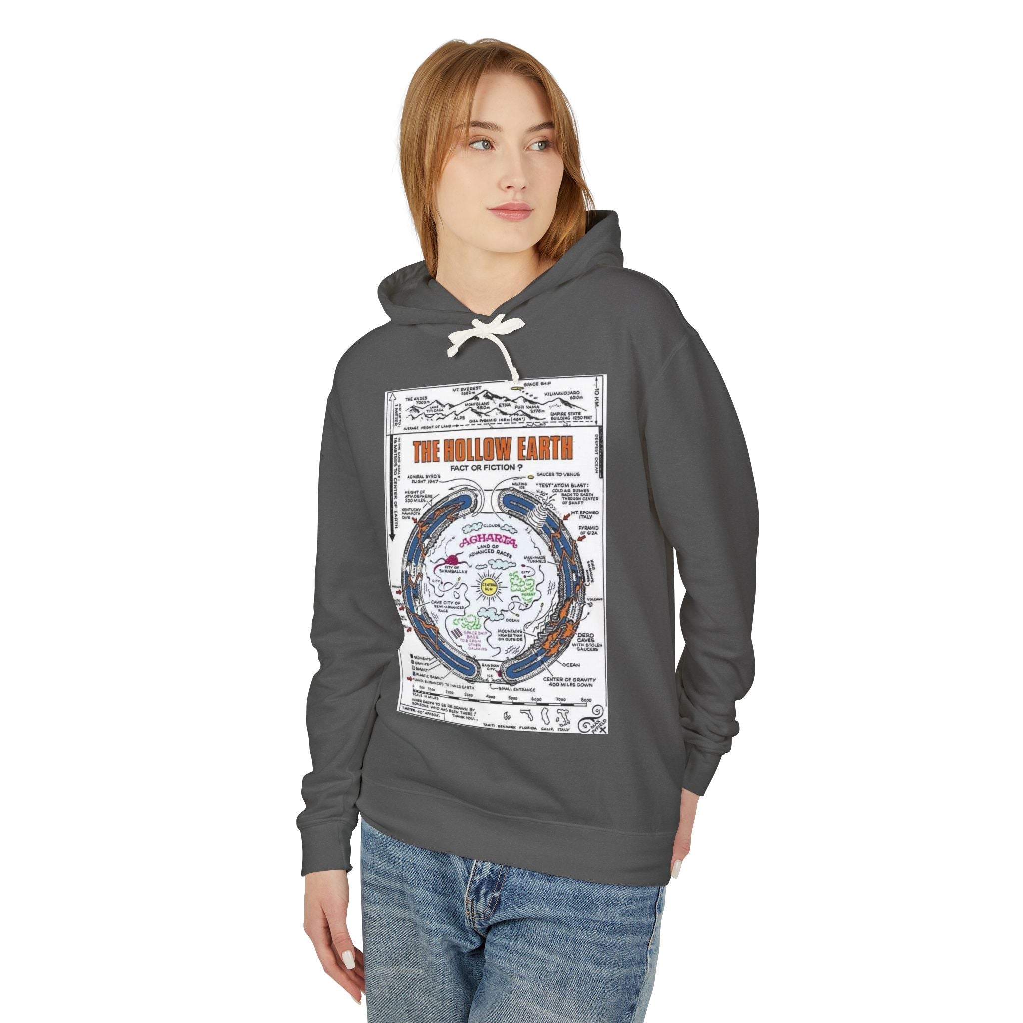 Unisex Lightweight Hooded Sweatshirt