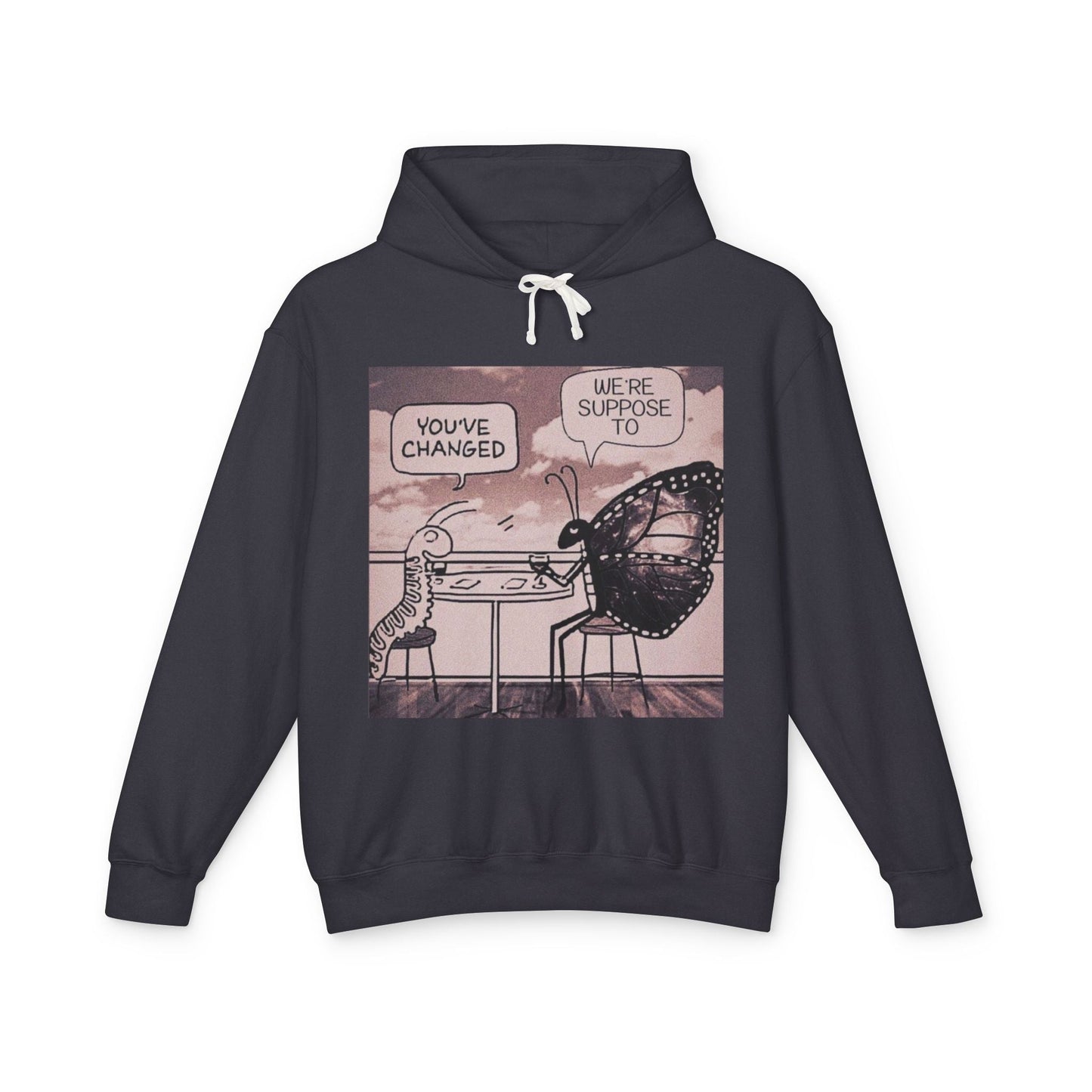 Unisex Lightweight Hooded Sweatshirt