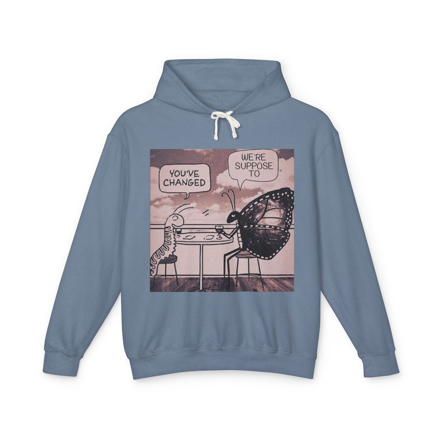 Unisex Lightweight Hooded Sweatshirt