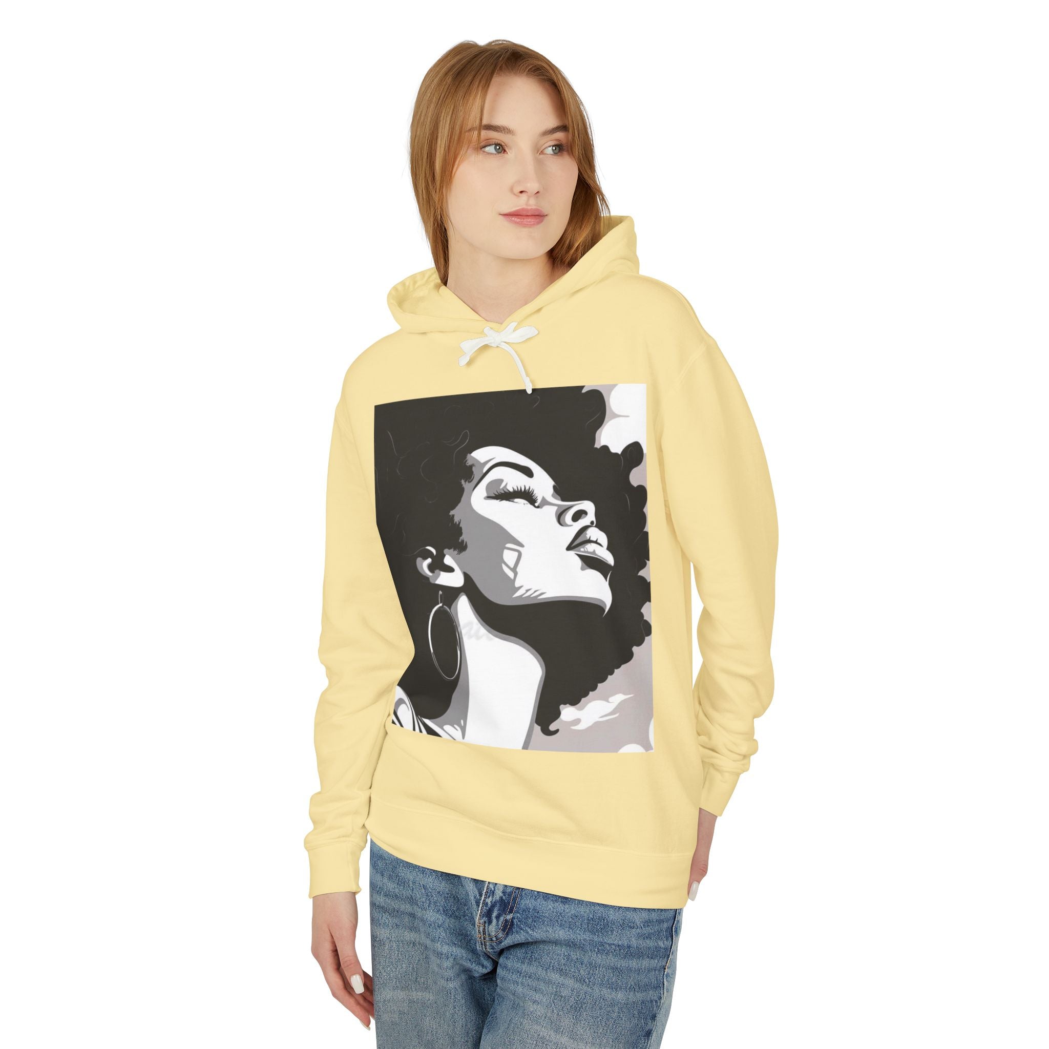 Unisex Lightweight Hooded Sweatshirt