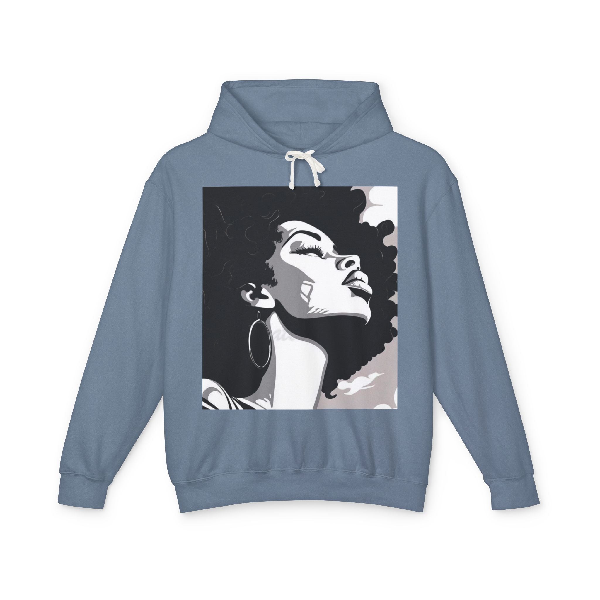 Unisex Lightweight Hooded Sweatshirt