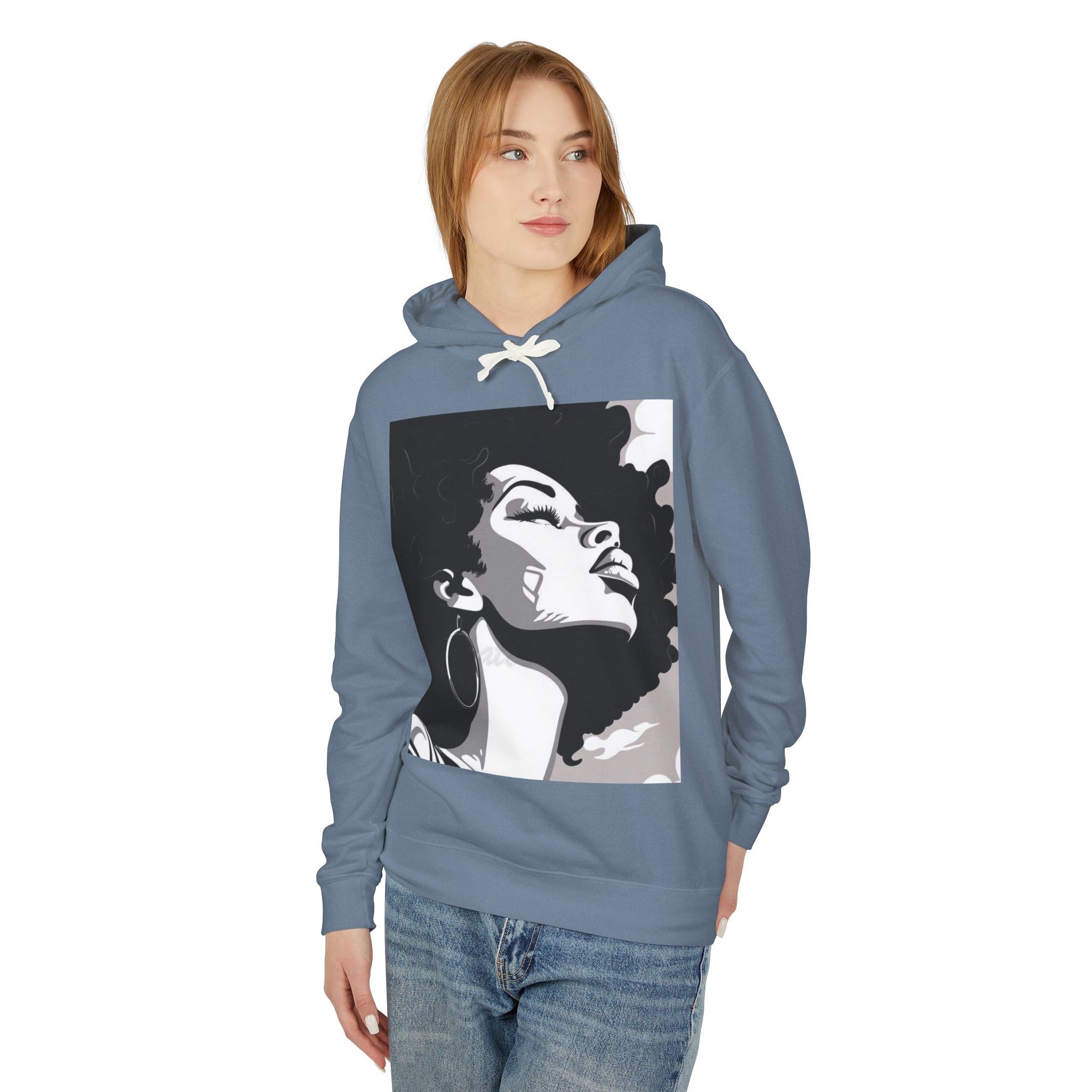 Unisex Lightweight Hooded Sweatshirt