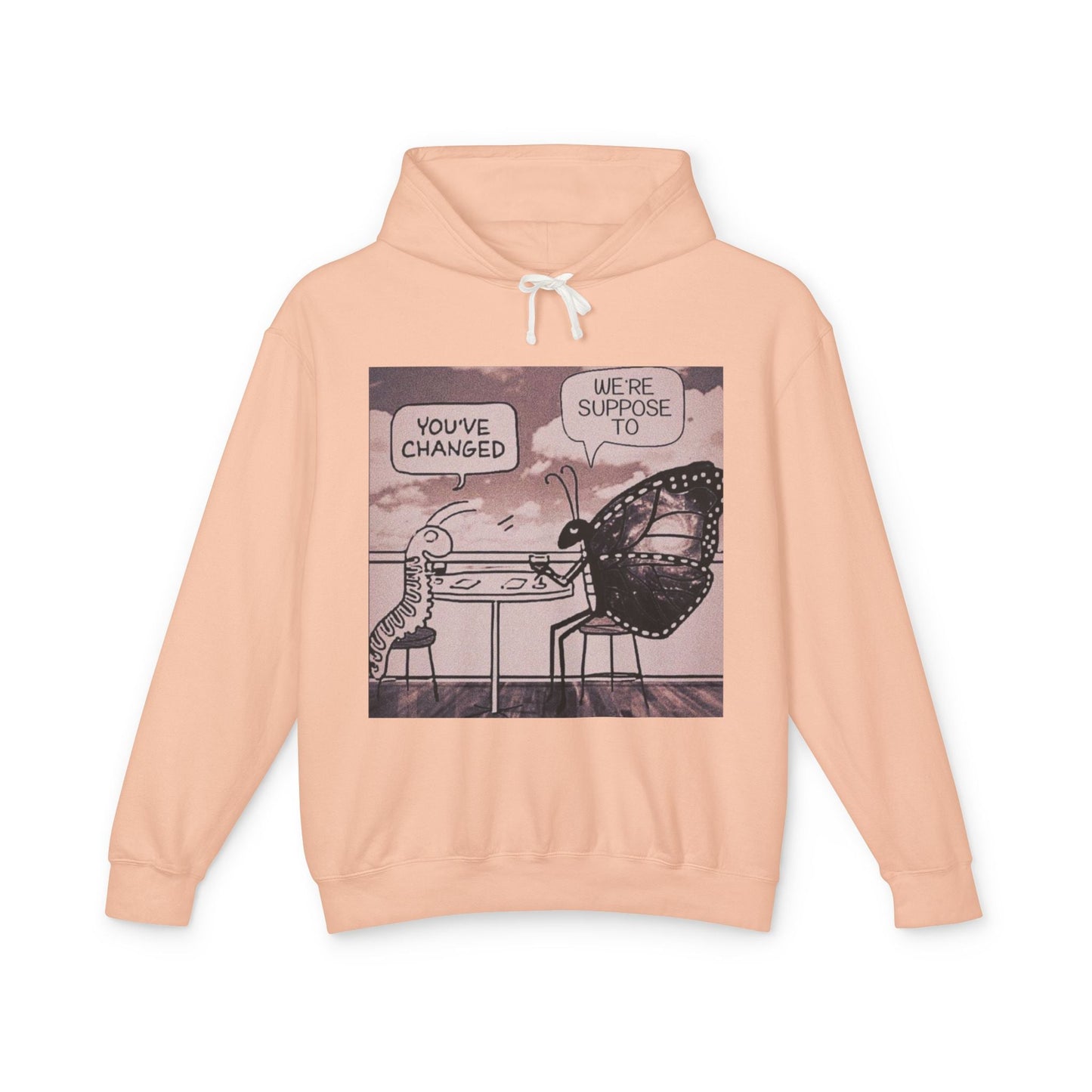 Unisex Lightweight Hooded Sweatshirt