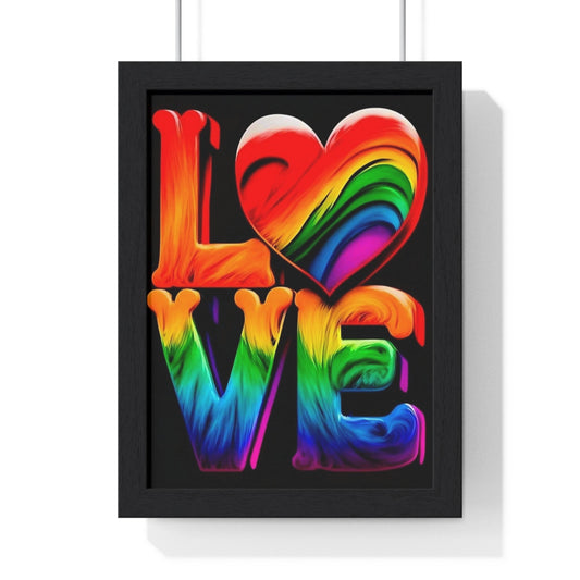 Vertical Framed Poster