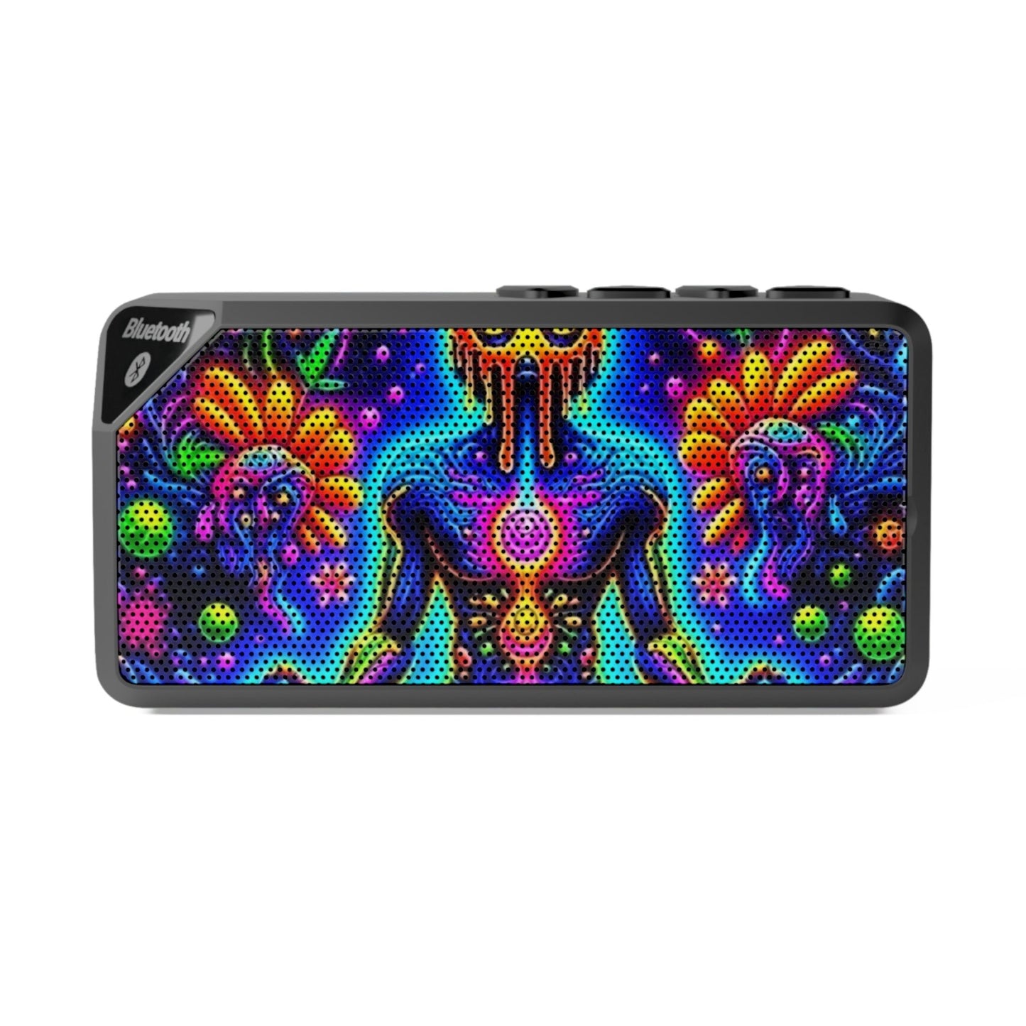 Vibrant Bluetooth Speaker, Colorful Portable Speaker, Music Gift, Festival Speaker, Decorative Audio Device, Boombox