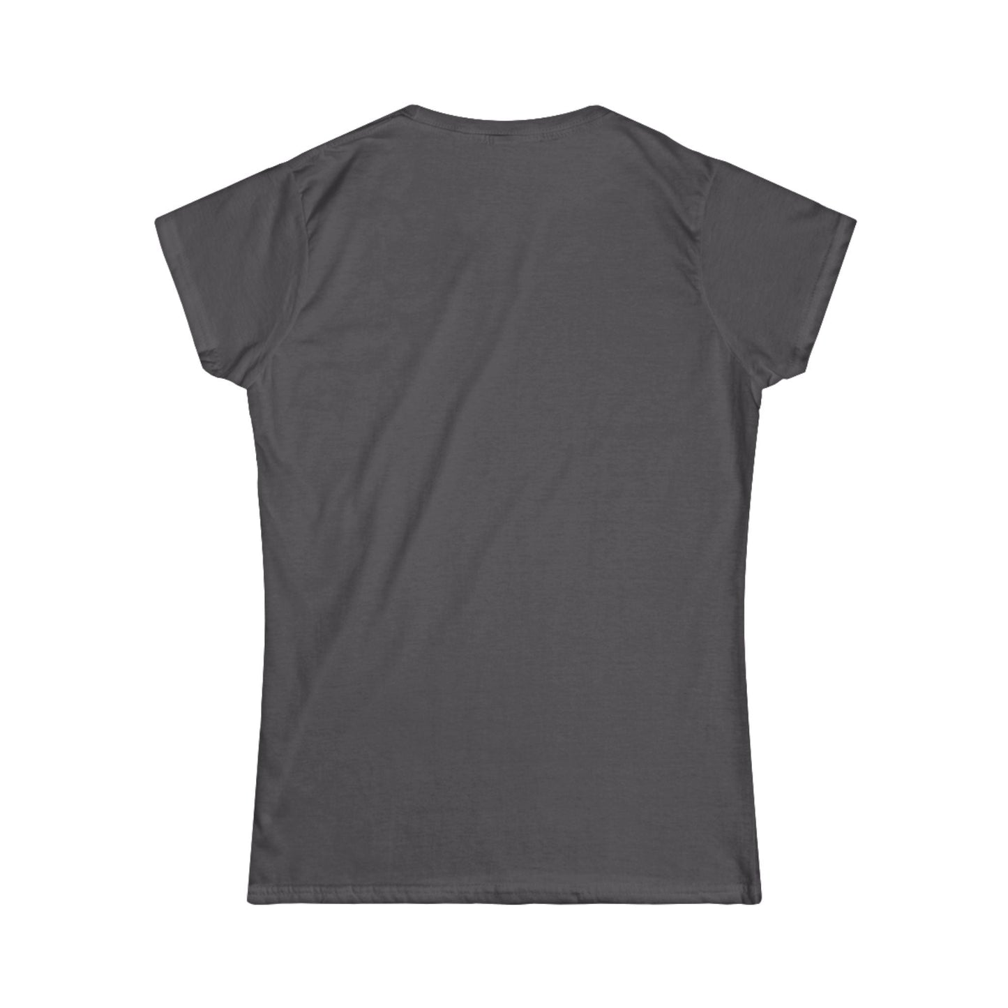 Vibrant Skull & Hummingbird Women's Softstyle Tee