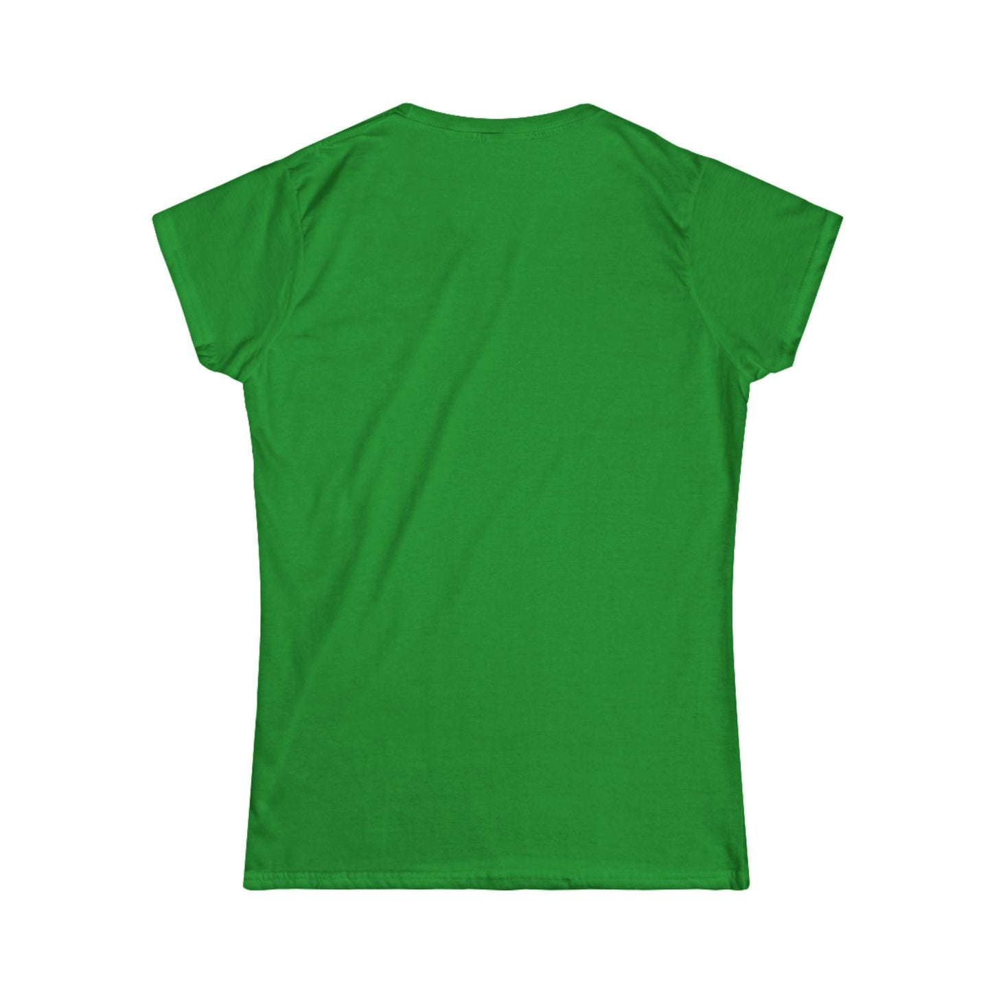 Vibrant Skull & Hummingbird Women's Softstyle Tee