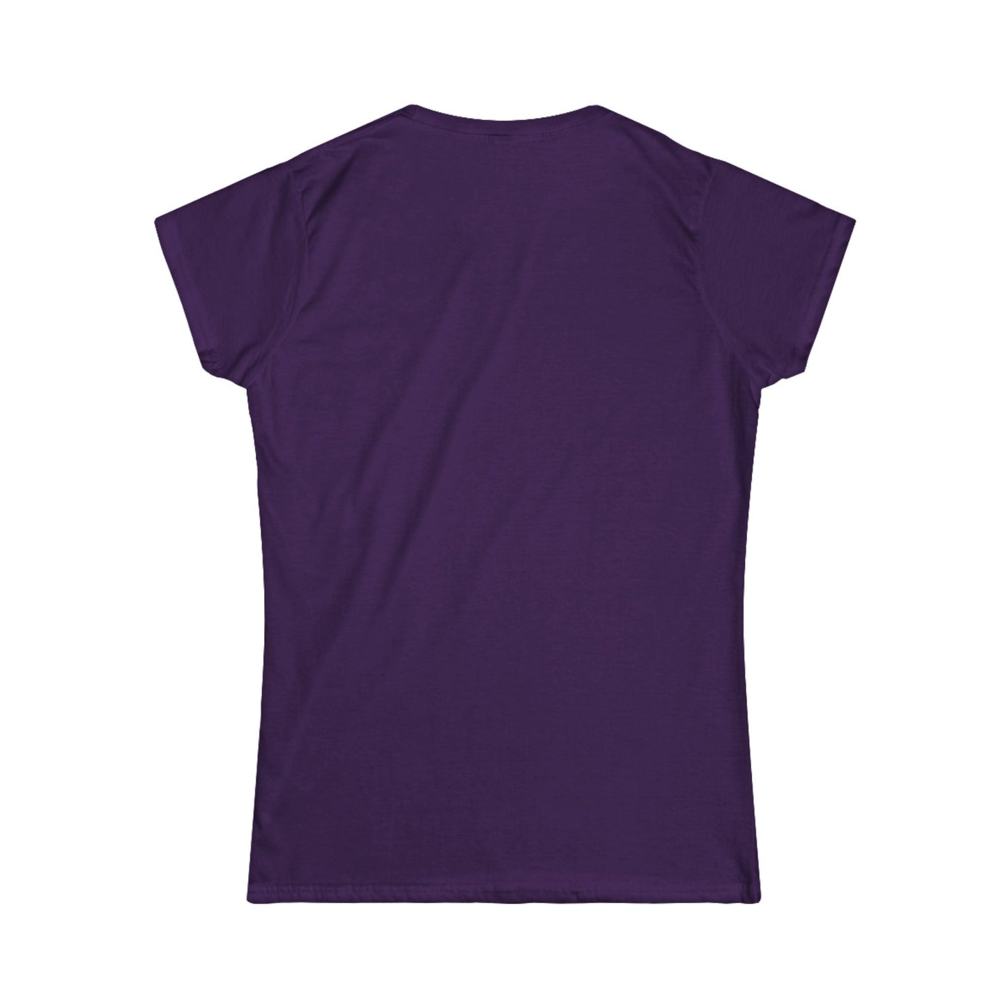 Vibrant Skull & Hummingbird Women's Softstyle Tee