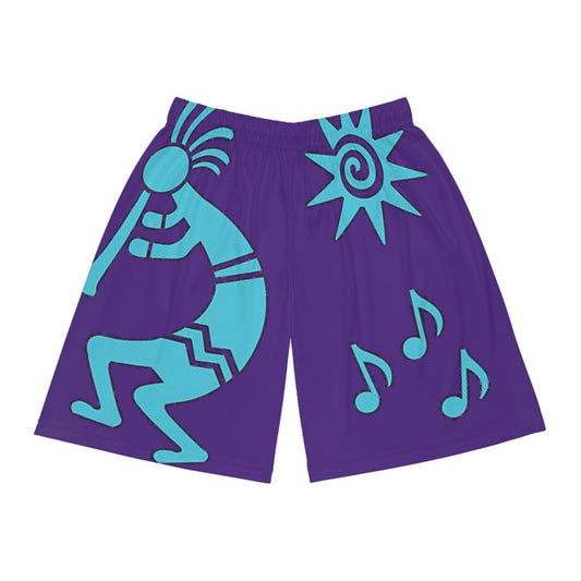 Vibrant Tribal Music Basketball Shorts – Perfect for Active Lifestyles & Summer Fun
