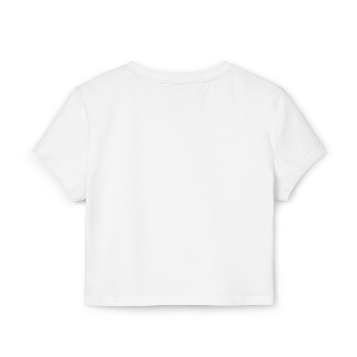 Women's Baby Tee with Floral Butterfly Design - Cute & Trendy Summer Top