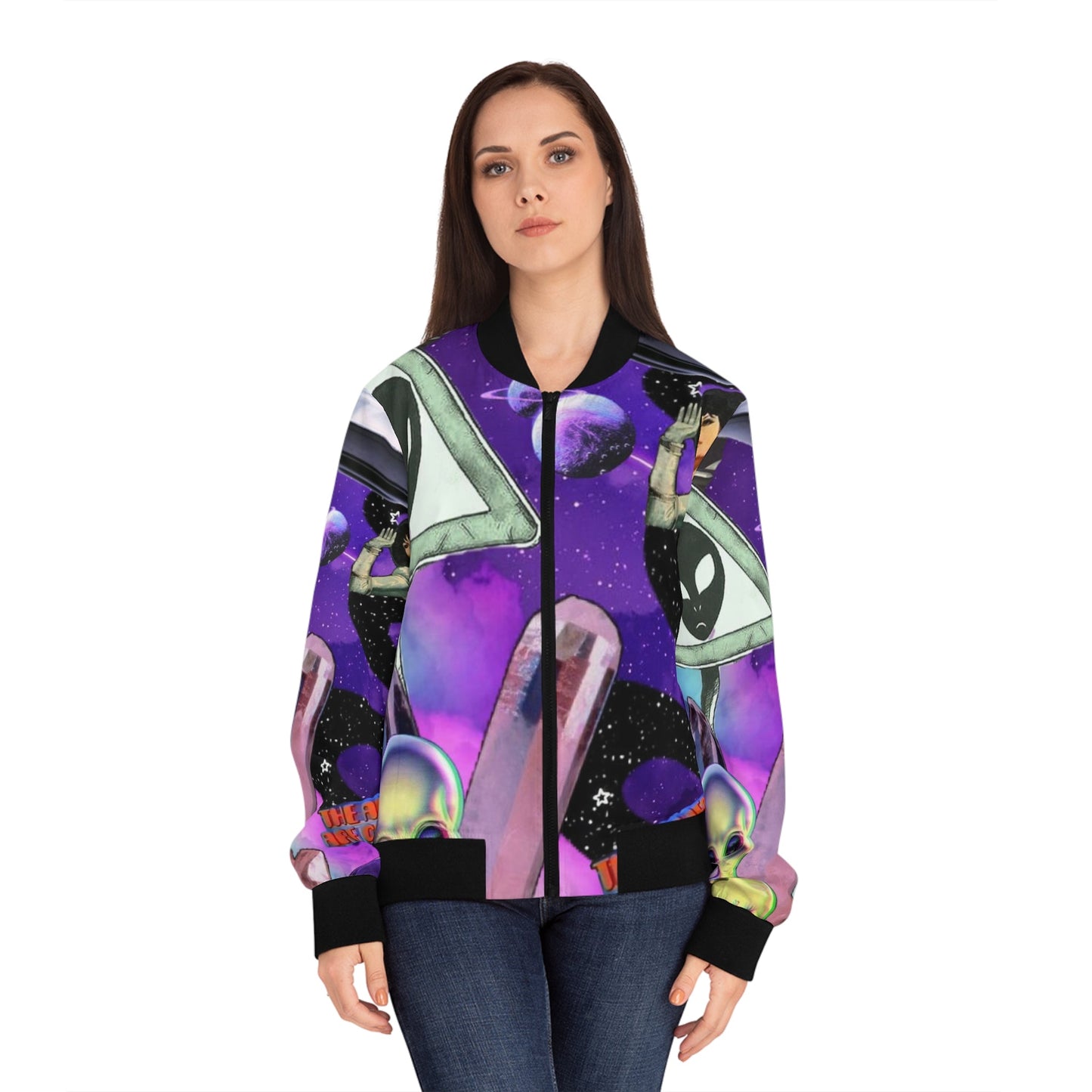 Women's Bomber Jacket (AOP)
