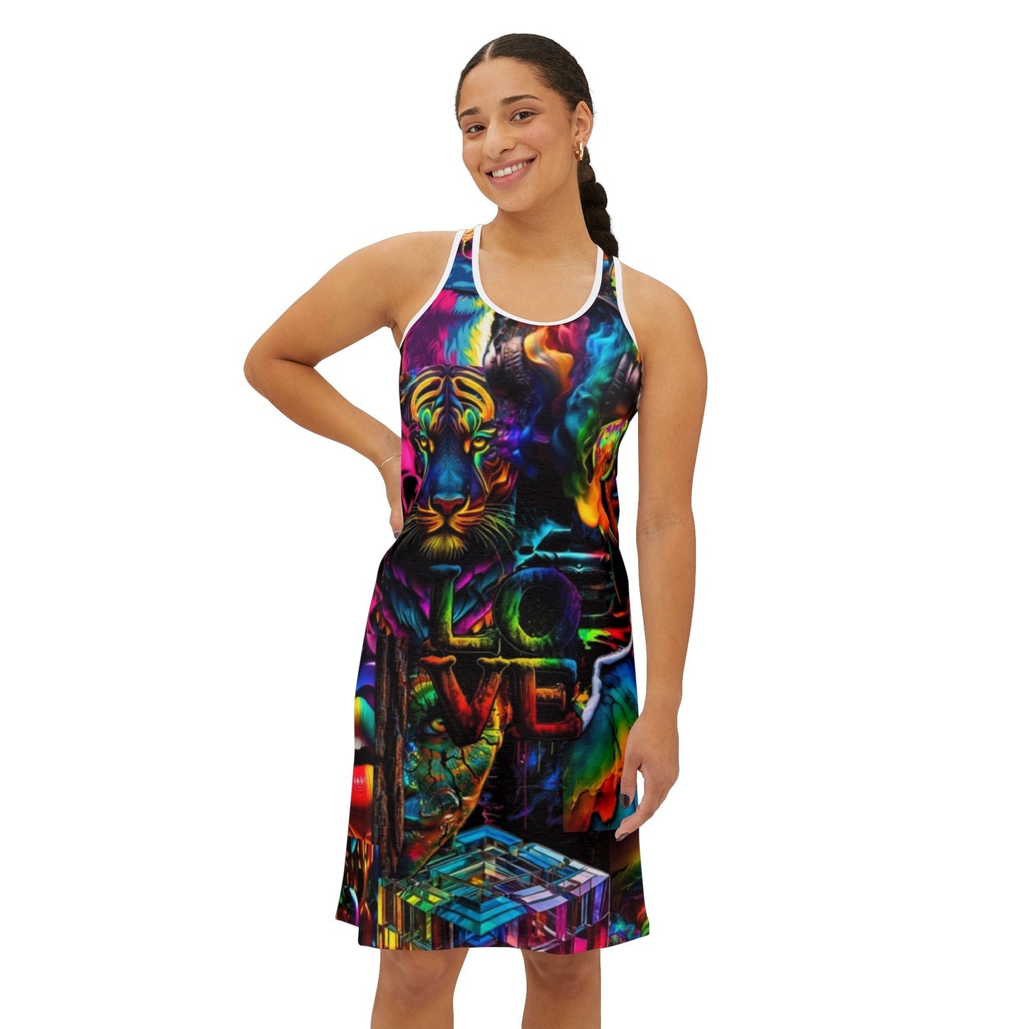 Women's Racerback Dress (AOP)